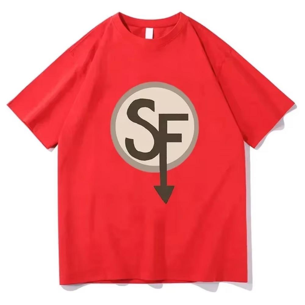 Summer Sally Face Girl Print T-shirt Women Kawaii Tee Shirt Harajuku T Shirt Cotton Tops Goth Graphic T Shirts