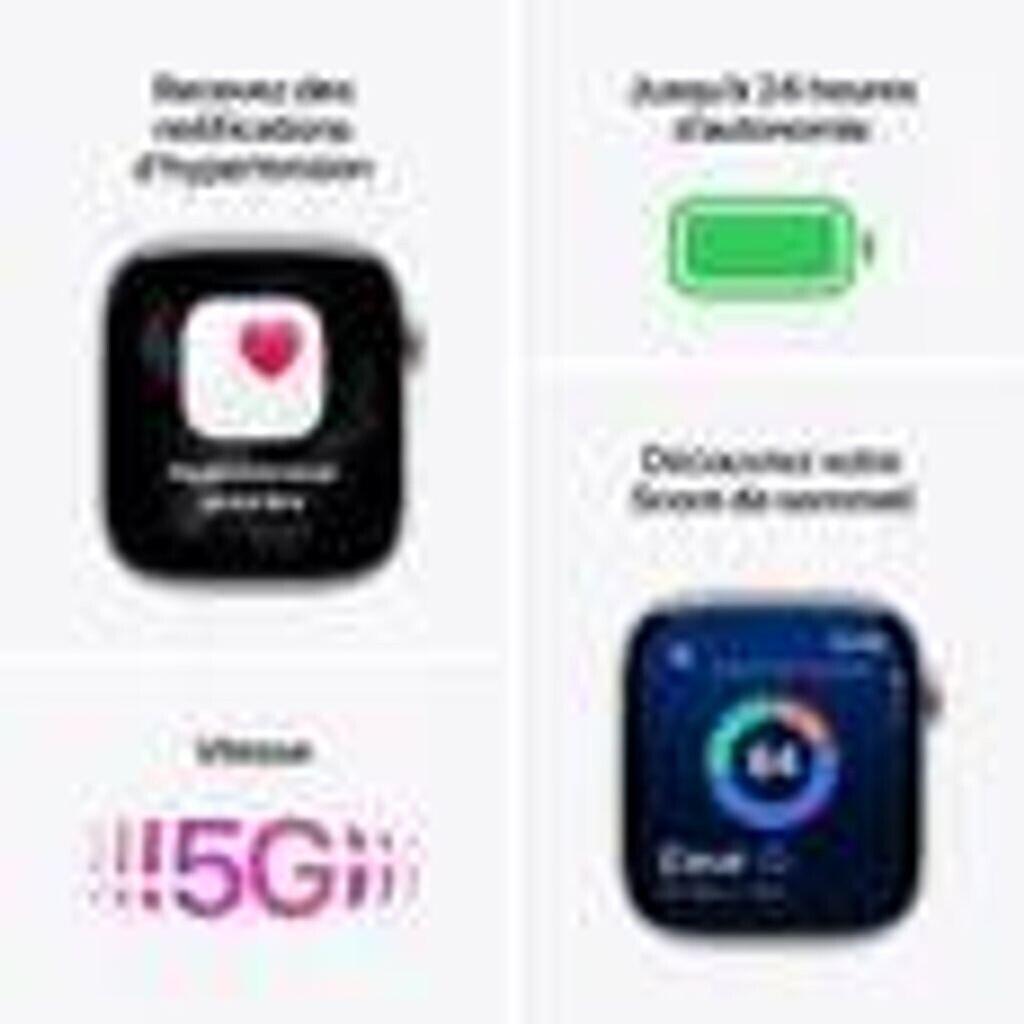 Apple Watch Series 11 5G 42mm Aluminium Jet Black Sport Band Black M/L