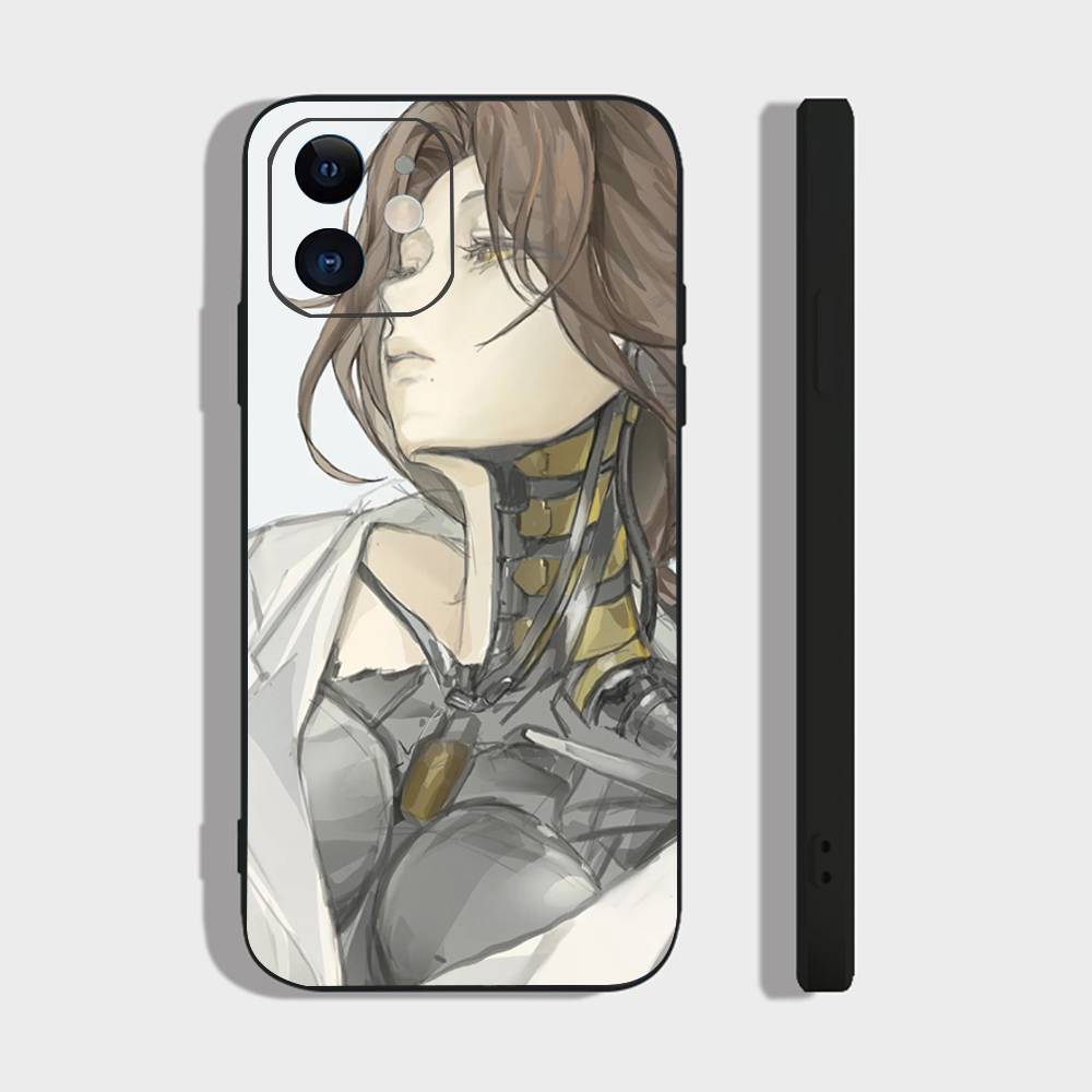 Чехол для телефона Lucy Animated Game R-Reverse 1999 для iPhone 17 Air 16 15 14 13 Pro Max 11 12 Черный Силиконовый Чехол