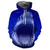 Animal Shark 3d Print Men's Laxity Hoodie Casual Oversized Pullover Popular Streetwear Fashion Sweatshirt Trend Men Clothing