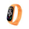 Силиконовый ремешок для Xiaomi Mi Band 8 7 6 5 4 3 двухцветный ремешок против пота спортивный дышащий сменный ремешок с пряжкой для Mi Band 8 7 6 5 4 3