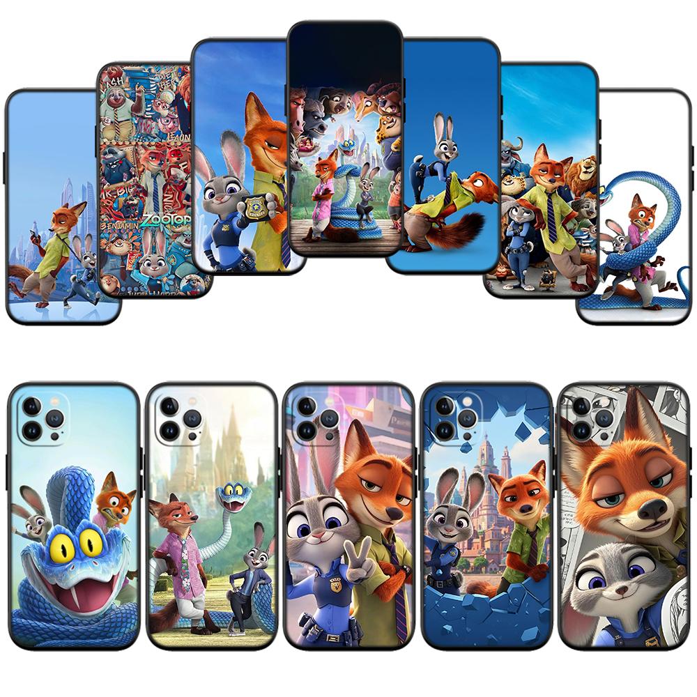 Чехол для телефона Disney Зверополис для Motorola Moto Edge 60 60s 70 G86 G56 G54 E14 G04S G45 G54 G64 Pro Power Neo Fusion