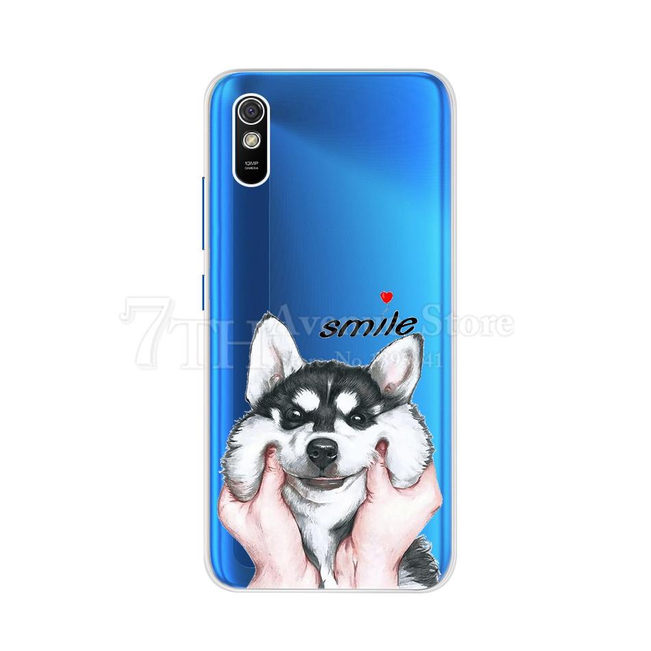 For Xiaomi Redmi 9A 9C 9 Case Cute Cat Printed Soft Silicone TPU Back Cover For Redmi 9A Phone Case Redmi 9C Redmi9 Bumpers