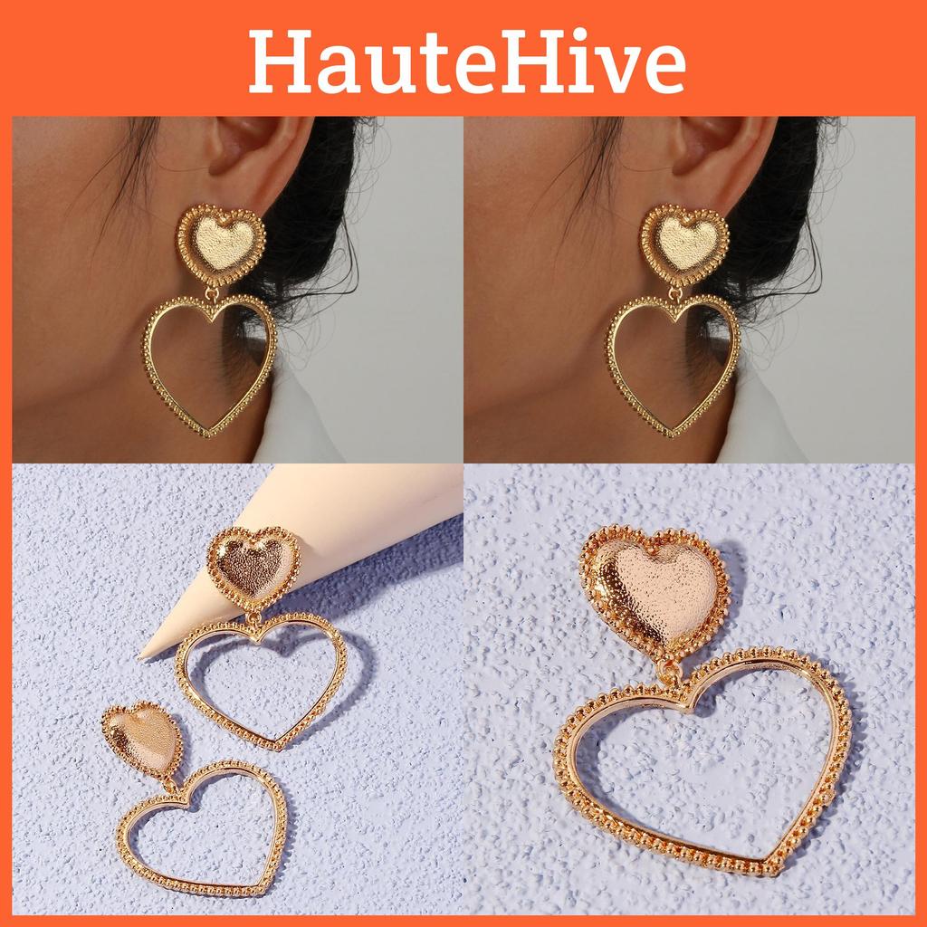 Jewelry Elegant Heartshaped With Electroplating For Holiday And Events Festive