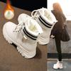 Fashion Chunky Boots Women Ankle Boots Female Shoes Plush Warm Snow Booties Winter Fur Shoes Women Sneakers Botas De Mujer
