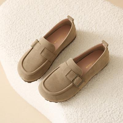 Модные женские повседневные лоферы CRLAYDK, слипоны, плоская подошва, удобные, пенни, нарядные, женские, для работы, для ходьбы, в офис, мокасины из замши