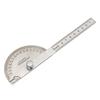 Angle Ruler Single Arm Stainless Steel Angle Gauge 180 Degree Adjustable Semicircular Indexing Gauge Protractor Angle Ruler