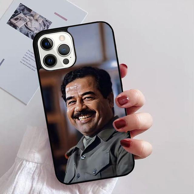 Чехол Саддам Хусейн Ирак Арабский Чехол для Телефона Для iPhone 17 Air 15 16 14 Plus 11 12 13 Pro Max Apple max
