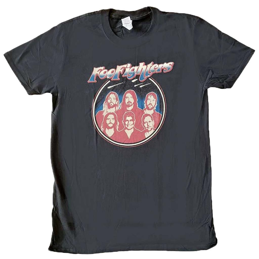 Men's Foo Fighters Classic Photo T-shirt Small Black