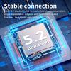 Спортивные наушники Bluetooth 5.2 с костной проводимостью, беспроводная гарнитура с шумоподавлением при беге и микрофоном
