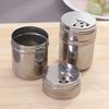 Stainless Steel Salt Sugar Bottle Multi-purpose Spice Pepper Shaker Durable Seasoning Jar