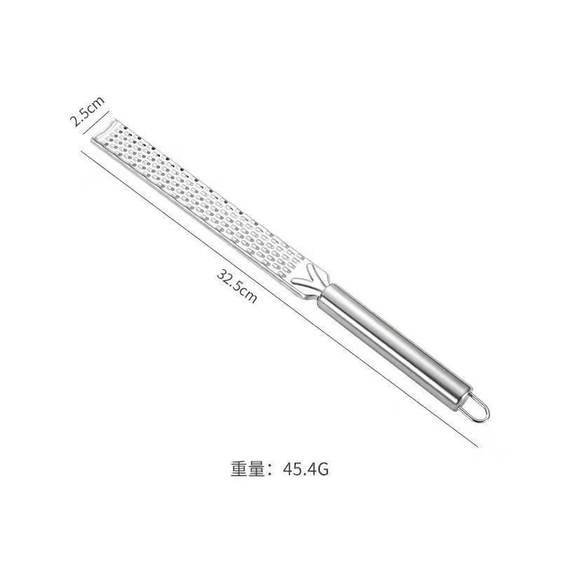 1/2 шт. Портативная многофункциональная терка для лимона и сыра из нержавеющей стали - Идеально подходит для цитрусовых, шоколада и сыра