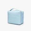 European-style minimalist popular practical large-capacity stylish storage bag for travel and commuting, striped three-dimensional makeup bag,