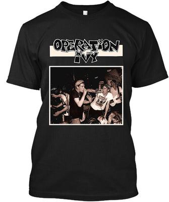 Ограниченная НОВИНКА! Operation Ivy Американская Хард Музыка Ретро Арт Логотип Футболка Размер S-5XL Унисекс Футболка