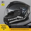 Certified 3C/DOT Motorcycle Helmet for Men & Women, All-Season, Winter Full Face Covering