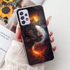 Для Samsung Galaxy A72 A52 A52s Крутой Чехол для Телефона с Рисунком Дракона и Тигра Для Samsung A72 A52s A52 5G Мягкие Силиконовые TPU Чехлы