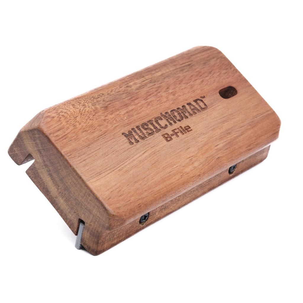 MUSIC NOMAD MN831: A Dedicated File for Quickly and Reliably Finishing Fret Ends with a Consistent Angle and Finish.