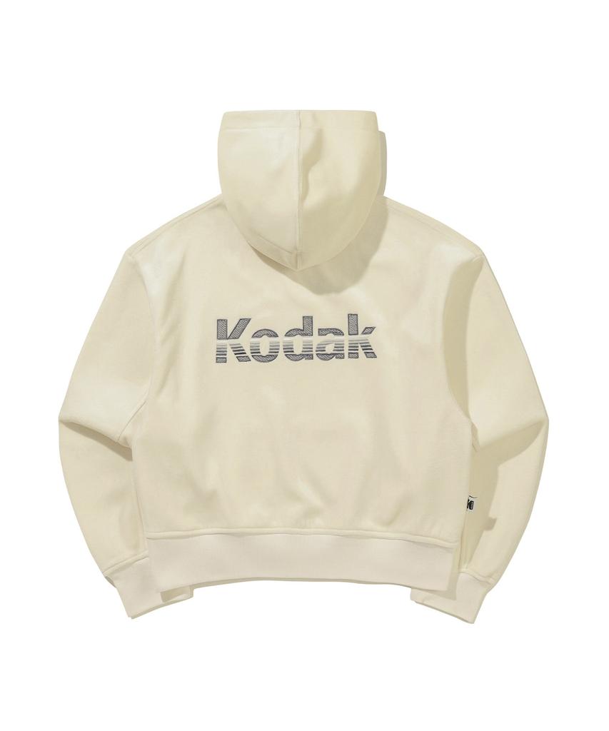 KODAK Радужный Бархатный Худи Женский Слоновая Кость