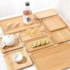 Storage Pallet Round Tableware Household Candy Holder Tea Tray Serving Tray Dessert Dinner Plate