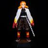 Anime Demon Slayer Kimetsu No Yaiba Kyojuro Rengoku Pvc Action Figure Japanese Anime Figure Model Toys Collection Doll Gift