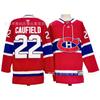 Индивидуальная вышитая хоккейная форма Montreal Canadiens для мужчин Зимняя спортивная одежда Синтетическая смесь