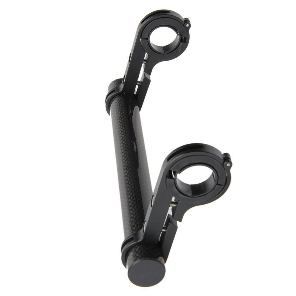 Удлинитель руля велосипеда Сильная сила зажима Черная рама-удлинитель велосипеда для 30 мм по горизонтали