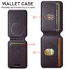 Кошелек-чехол EUCAGR из ПУ-кожи для iPhone 15 Pro 14 Plus 13 12 Pro Max, с поддержкой MagSafe, беспроводной зарядкой, держателем для карт и магнитом MagSafe