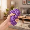 Fruit Ball Grape Slow Rebound Toy Novelty Fruit Squeeze Toy Purple Grape Squeeze Toy  Kids Gift