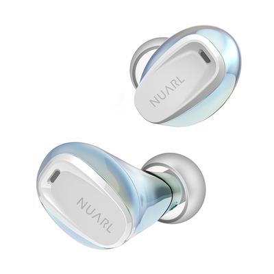 NUARL mini3 True Wireless с шумоподавлением для игр До 32 часов воспроизведения окружающего звука IPX4 с микрофоном [Официальный аутлет] Наушники-вкладыши, Шумоподавление, Многоточечный Bluetooth,