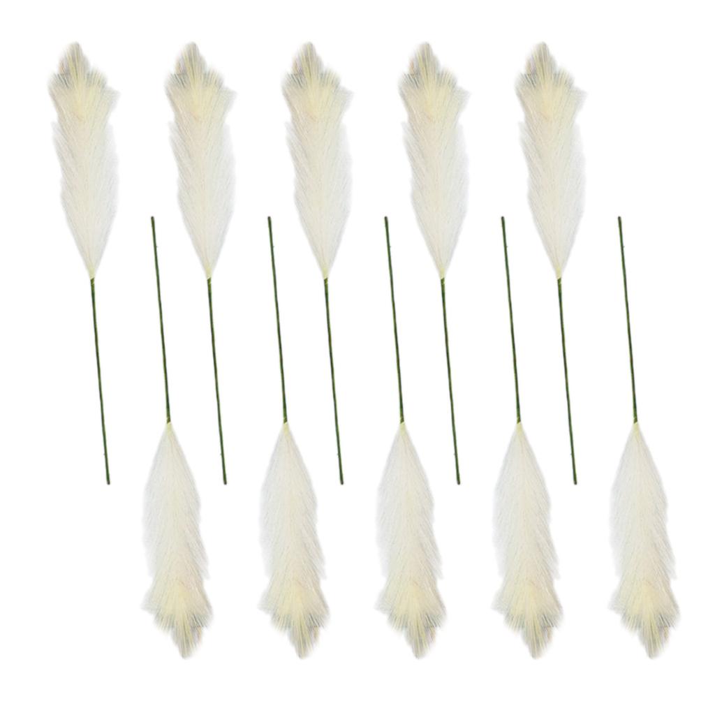 Stylishs Indoor Decors Artificial Pampas Grass Branch Perfect for Weddings Parties Home Accent Add Vibrancy to Event