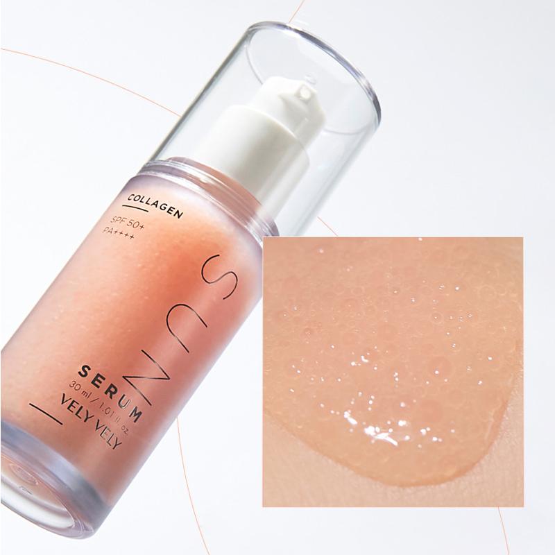 VELY VELY Солнцезащитная сыворотка с коллагеном SPF 50+ PA++++ 30 мл
