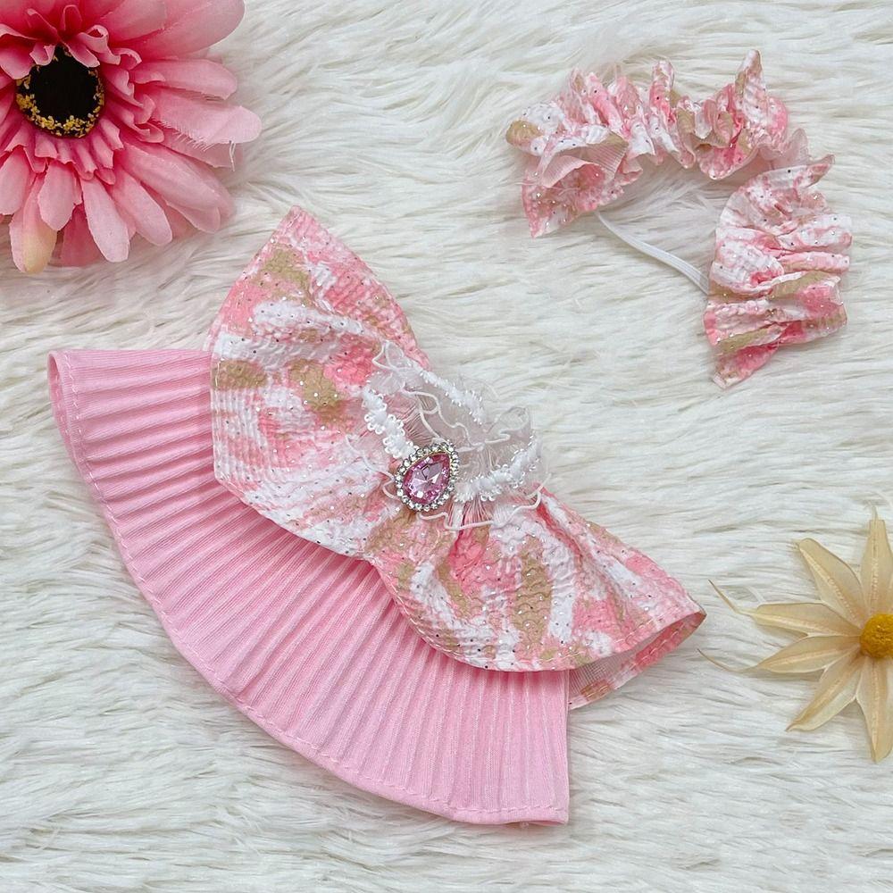 Аксессуары Кепка Платье Костюм Многоцветная повязка для волос Подтяжка Подарочная кукла Одежда Хлопковая мягкая кукла