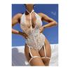 White Color Lace Detail Stylish Comfortable And Useful Fantasy Garter Set