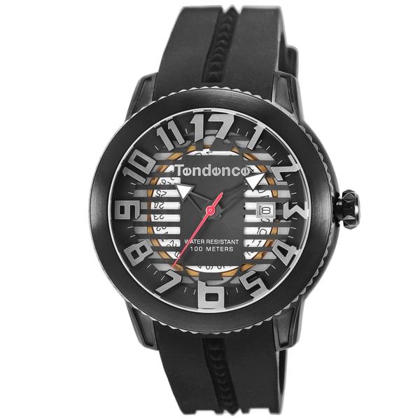 Tendence DOME Black Quartz Men's TY013002 Wrist Watch