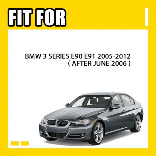For BMW 3 Series E90 E91 2005-12 Headlight Eyelid Eyebrow Trim AA2