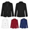 Kids Boys Gentleman Blazer 2-Button Pockets Formal Suit Jacket Outerwear for Weddings Banquets