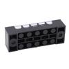 TB‑1505L Terminal Block 5 Positions 600V 15A Dual Row Screw Terminals Strip for Distribution Boxes Distribution Cabinets
