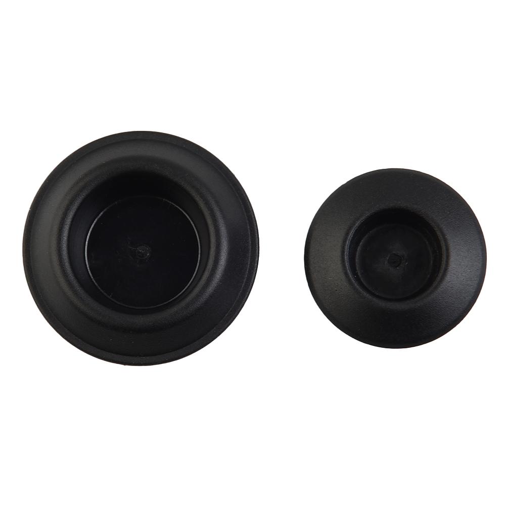 60 Pcs Flush Mount Black Plastic Hole Plug Assortment Auto Body Sheet Metal Car Rubber Plug Flush Mount PVC Plug Button