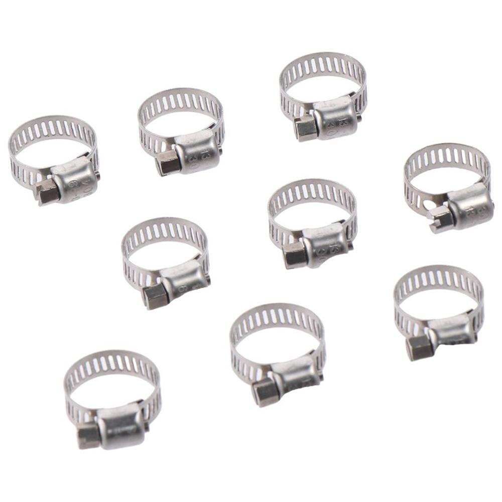 12 шт. 13-19 мм диапазон 3/4 дюйма хомуты для шланга из нержавеющей стали червячный привод комплект механическое применение