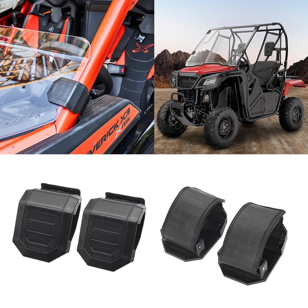 Универсальные зажимы для лобового стекла UTV, упаковка из 2 шт.