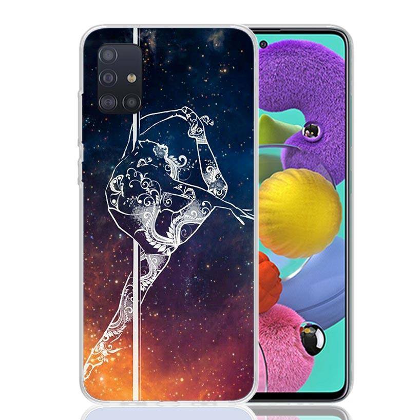 Pole Dancer Dancing Phone Case for Samsung Galaxy A52 A51 A50S A12 A22 A32 A72 A10S A30S A31 A71 Note 20 Ultra 10 Plus S10 Galax