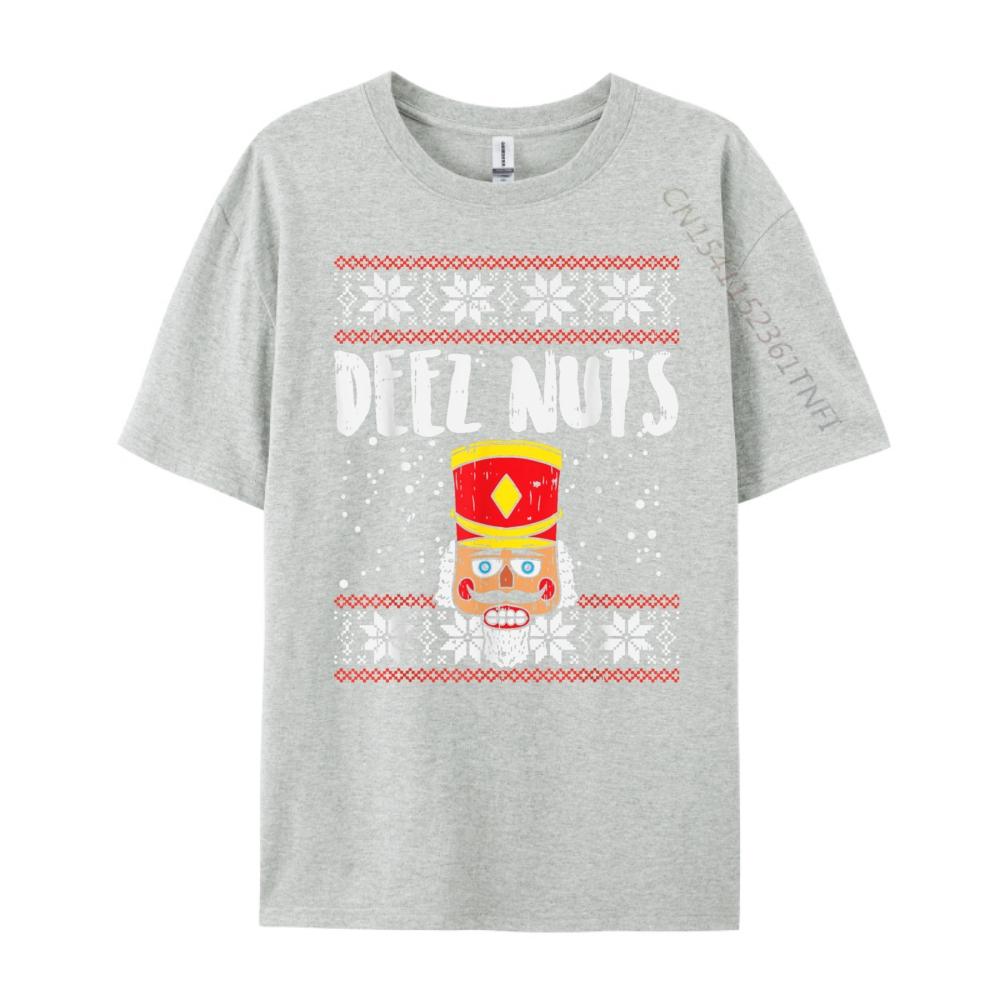 Deez Nuts Cream T Shirt Men Comfortable Luxury Designer Design Mens TShirts Female Harajuku Printed