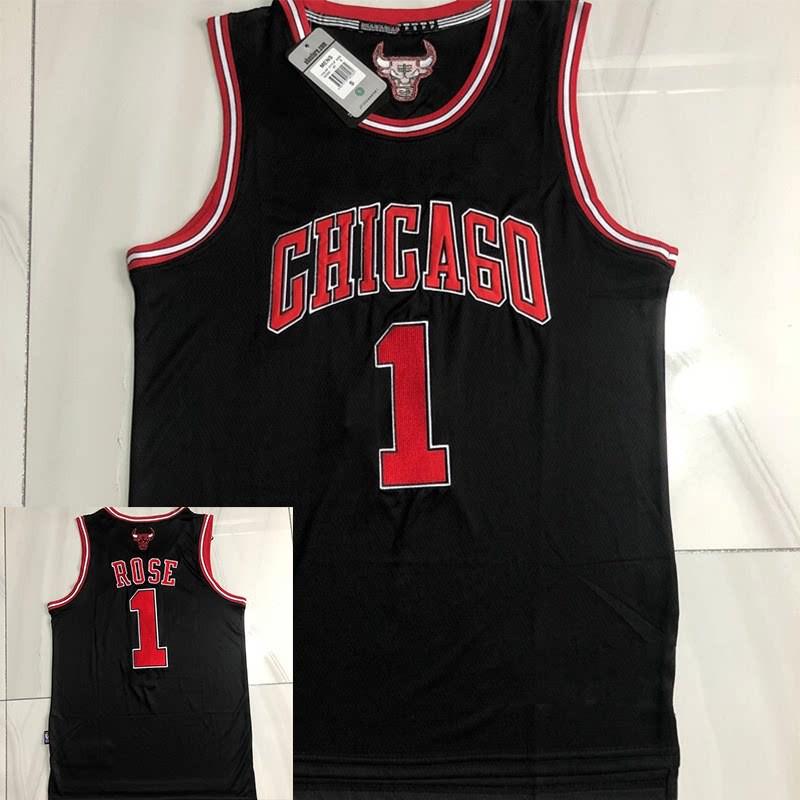 Набор баскетбольных джерси Chicago Bulls NBA с вышитыми номерами и именами - Стиль Джордан 23 Пиппен Родман Роуз Мужской Женский