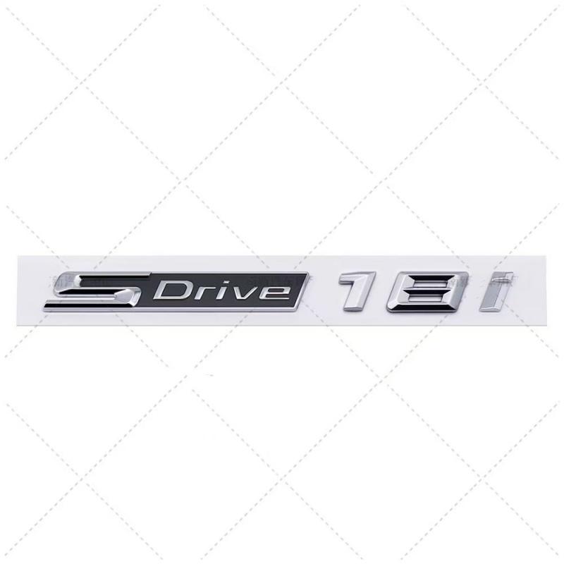 GVSW4 3D SDrive 20i 23i 25i 28i 20d 23d 25d 28d Car Fender Emblem Trunk Badge Sticker For BMW M X1 X3 X4 X5 X6 X7 GT Logo Accessories