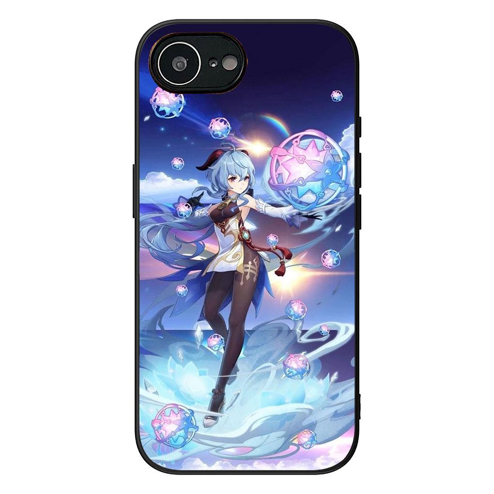 Мягкий чехол для телефона Apple iPhone 17 16 14 15 Pro Max Plus 15+ 16E XR ProMax Air Case Гань Юй Геншин ГаньЮ Импакт Чехол