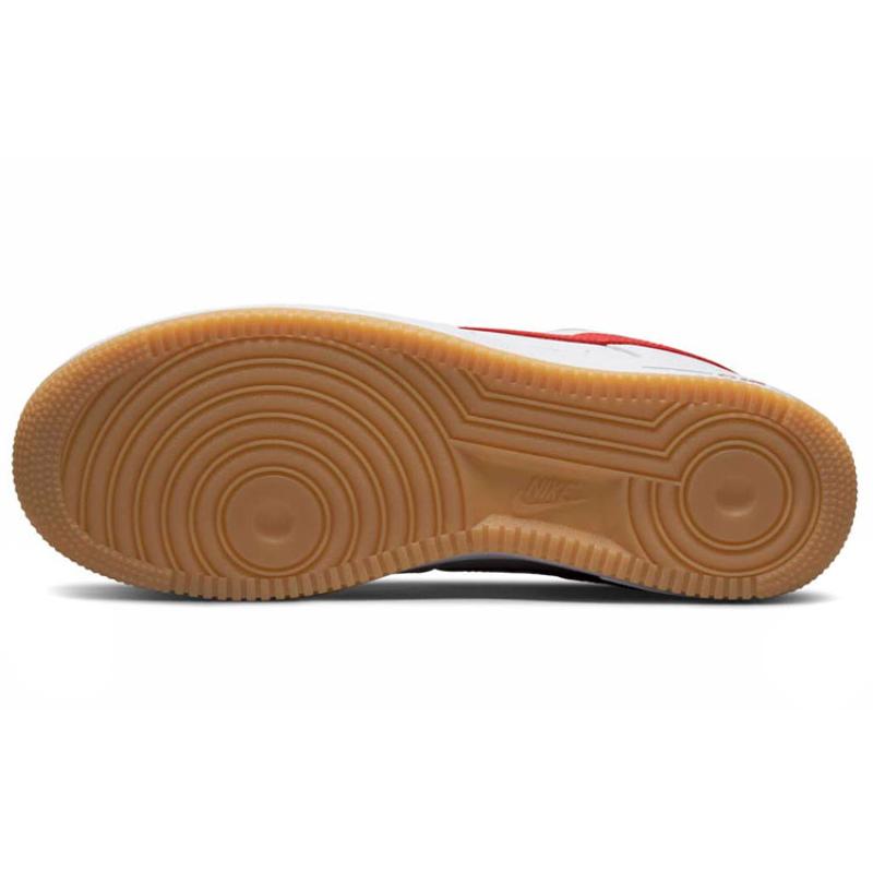 Nike Air Force 1 Low 'Color Of The Month White University Red' Sneakers DJ3911-102