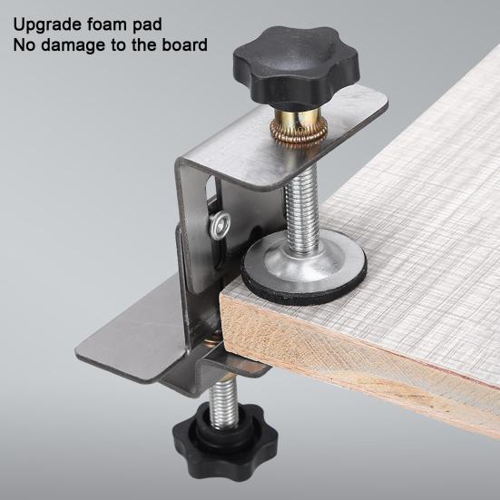 Монтажный позиционер для установки дверцы шкафа, простой в использовании универсальный утолщенный инструмент для позиционирования дверцы шкафа для деревообработки