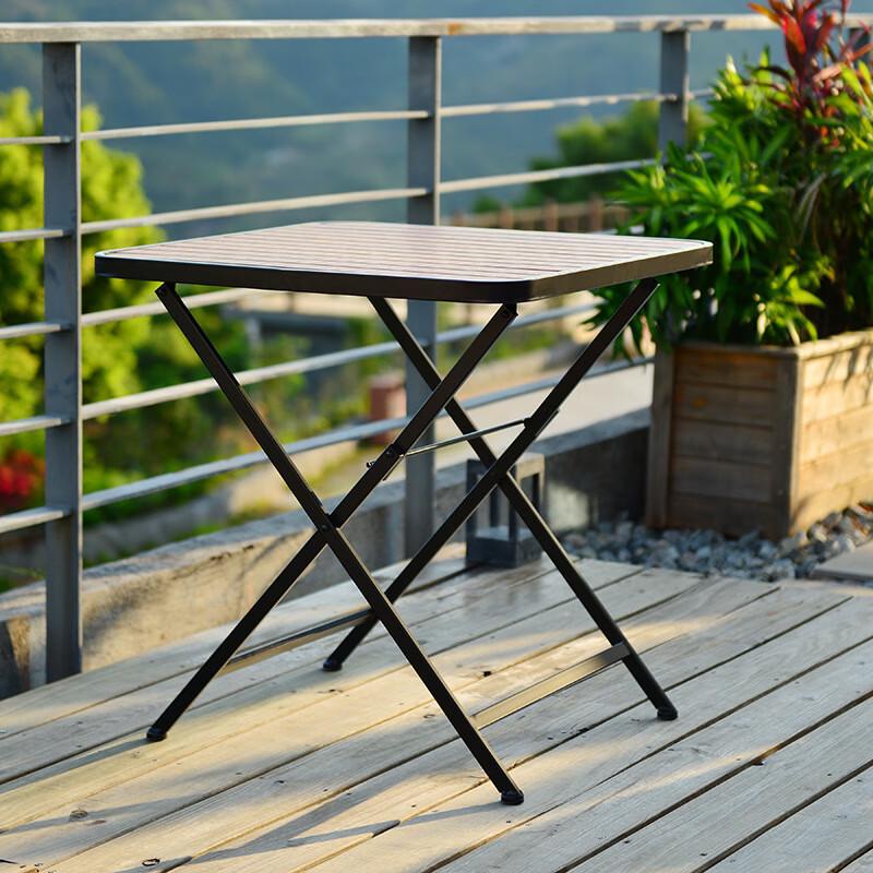 Danzhu 3-Piece Outdoor Folding Table & Chair Set