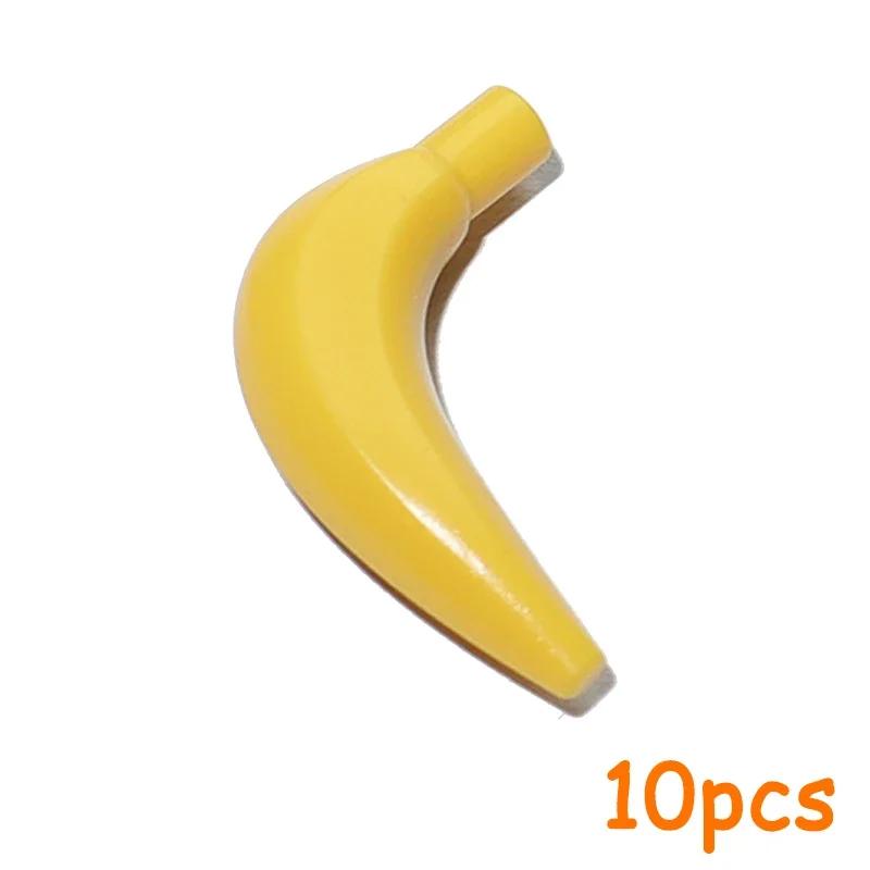 Строительные Блоки Еда MOC Аксессуары для Еды Рыба Хлеб Пицца Шоколад Фрукты Морковь Гамбургер Чипсы Курица Бутылка Кирпичи Игрушки