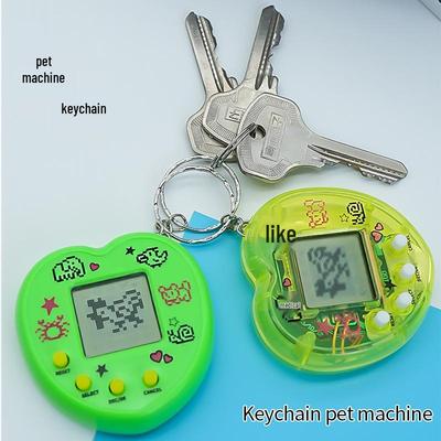 Мини Виртуальный Питомец Брелок Игра: Интерактивная электронная игрушка-подвеска